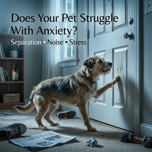 ZenPaw Calming Hemp Oil for Dogs & Cats – Stress, Anxiety & Joint Relief (2-Pack)