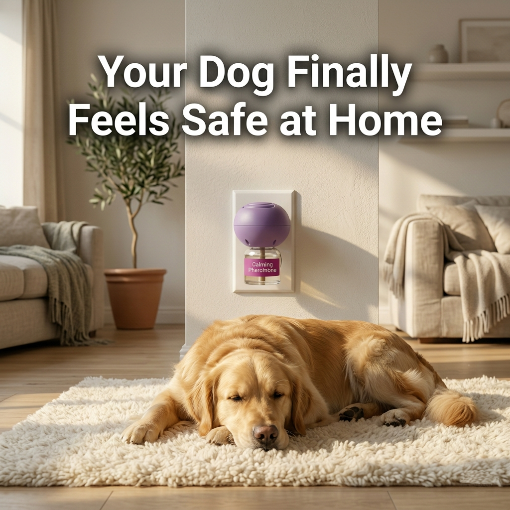 CalmHome™ Dog Pheromone Diffuser – Natural Anxiety Relief for Dogs