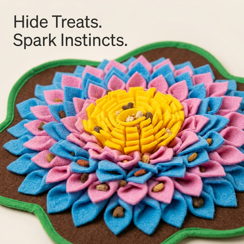 CalmSniff™ Snuffle Mat – Anxiety Relief & Slow Feeding for Dogs
