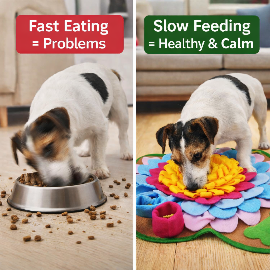 CalmSniff™ Snuffle Mat – Anxiety Relief & Slow Feeding for Dogs