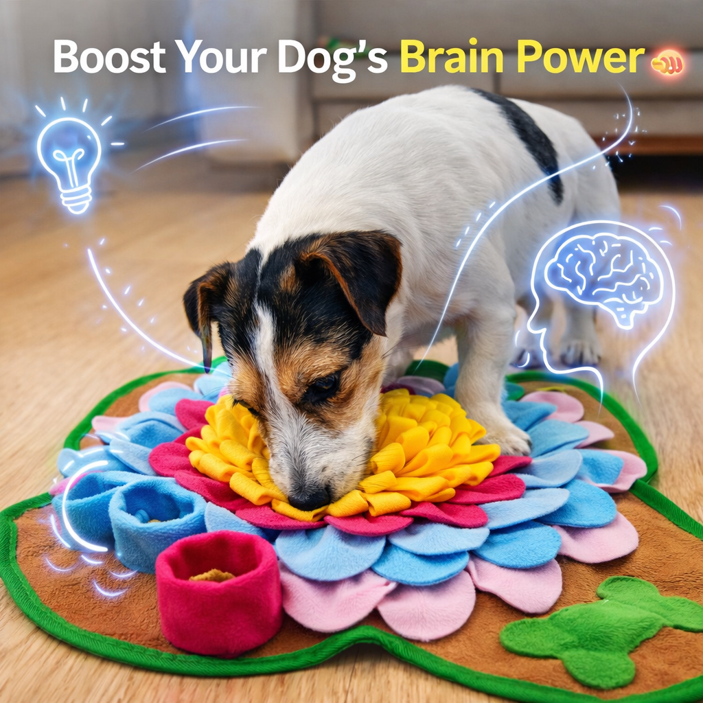 CalmSniff™ Snuffle Mat – Anxiety Relief & Slow Feeding for Dogs